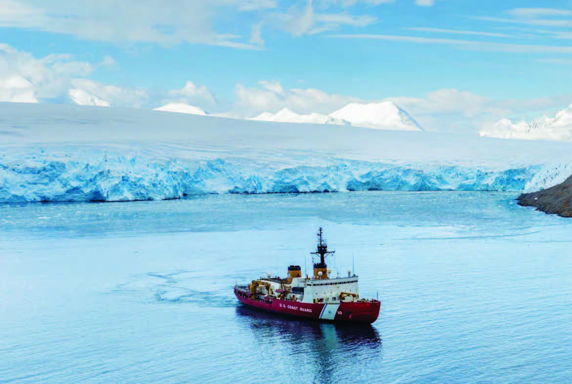 Coast Guard Cutter Polar Star visits U.S. research station
Palmer Station, on Anvers Island, Antarctica, March 3, 2023, after completing successful deployment in support of Operation Deep Freeze 2023 (U.S. Coast Guard/Aidan Cooney)